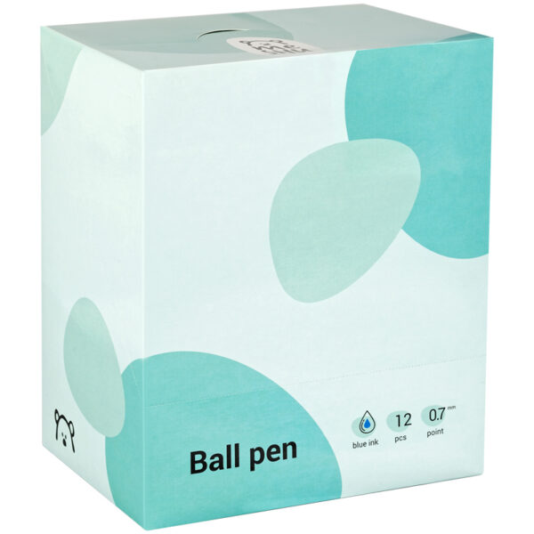 Ручка шариковая MESHU "Shiny Unicorn" синяя, 0,7мм, корпус ассорти