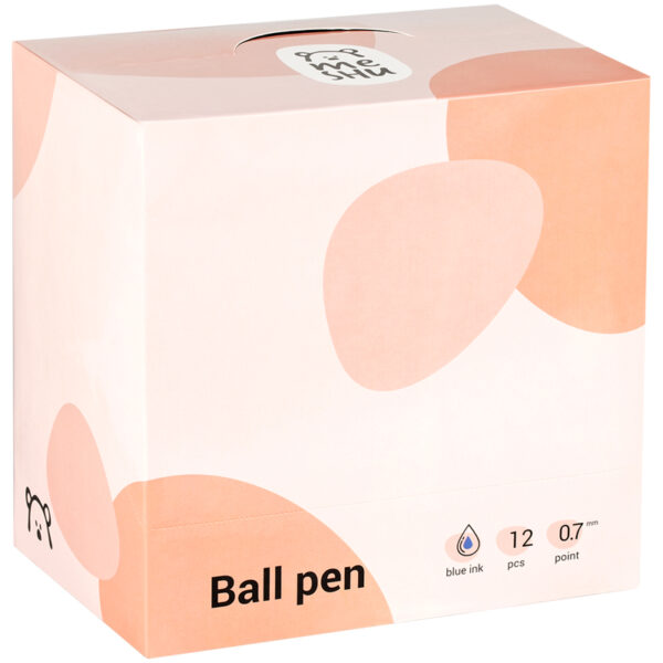Ручка шариковая MESHU "Candy Unicorn" синяя, 0,7мм, корпус ассорти