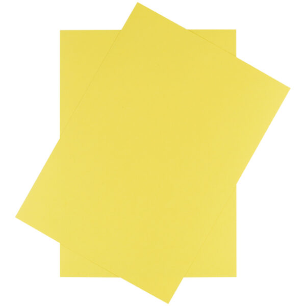 Картон тонированный в массе А4, ArtSpace, 10л., желтый, 180г/м2