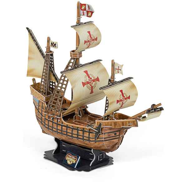 Модель для сборки из пенополистирола Rezark "Корабли. Санта-Мария", 44*16*39см, 113 эл., картонная коробка STH-001