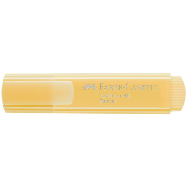 Текстовыделитель Faber-Castell "46 Pastel", ванильный, 1-5мм
