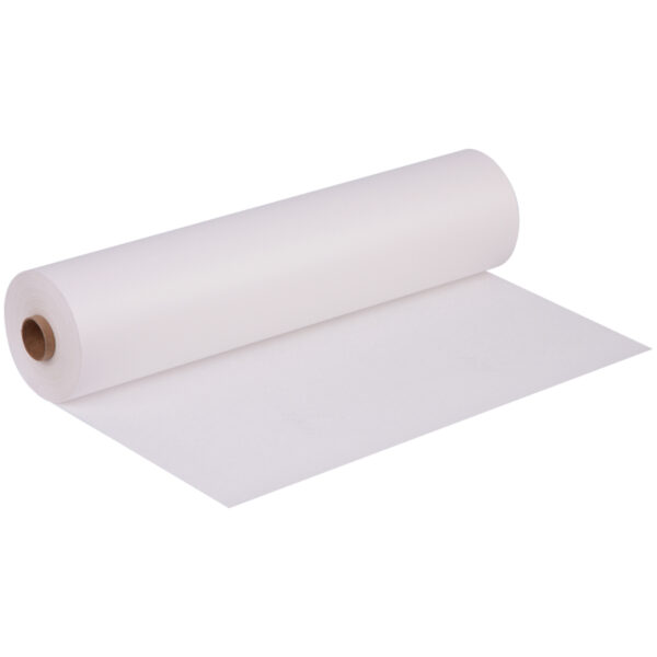 Бумага (пергамент) для выпечки OfficeClean, белая, 38см * 100м, 38 г/м2, в рулоне, в пленке, без силиконового покрытия