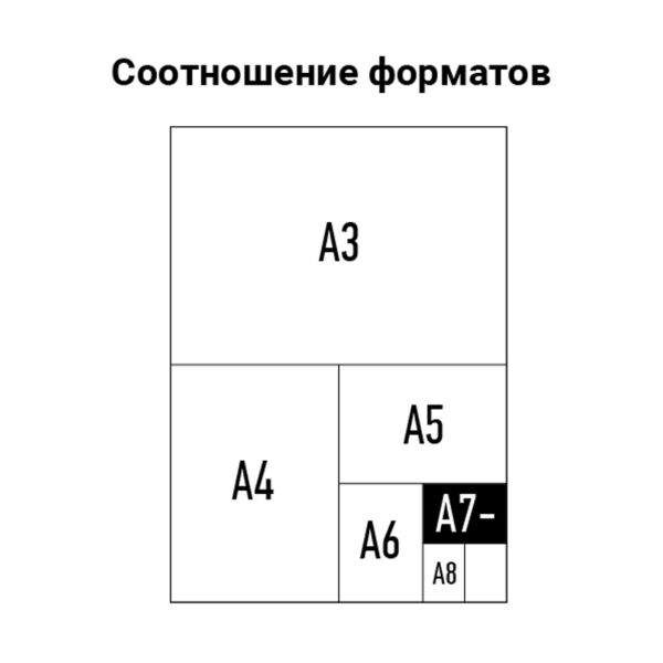 Пленка для ламинирования А7- OfficeSpace 75*105мм, 100мкм, глянец, 100л.