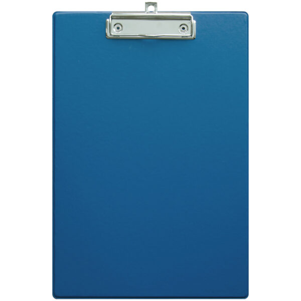 Планшет с зажимом OfficeSpace А4, ПВХ, синий