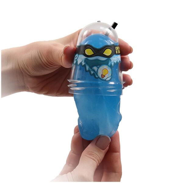 Слайм Slime "Ninja", синий, светится в темноте, 130г