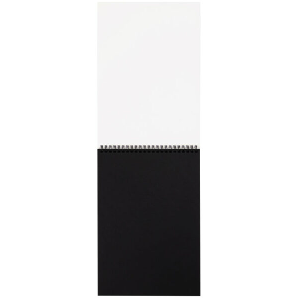 Скетчбук 40л., А4 ArtSpace "Black line. Horse", на гребне, 120г/м2, черный блок