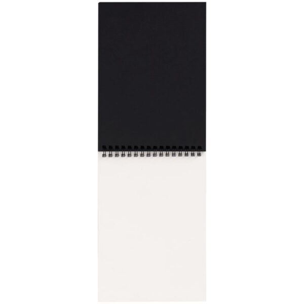 Скетчбук 40л., А5 ArtSpace "Black line. Strokes", на гребне, 120г/м2, черный блок