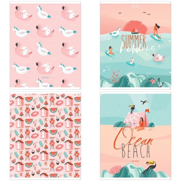 Тетрадь 48л., А5, клетка ArtSpace "Рисунки. Enjoy summer"