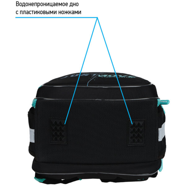 Ранец Berlingo Expert Light облегченный "Just move" 38*28*15см, 3 отделения, 2 кармана, анатомическая спинка