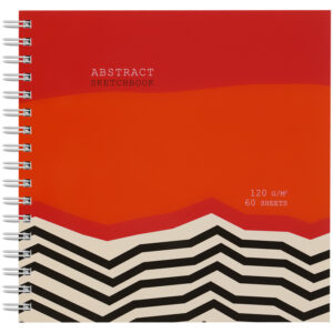 Скетчбук 60л., 150*150 MESHU "Abstract", на гребне, 120г/м2
