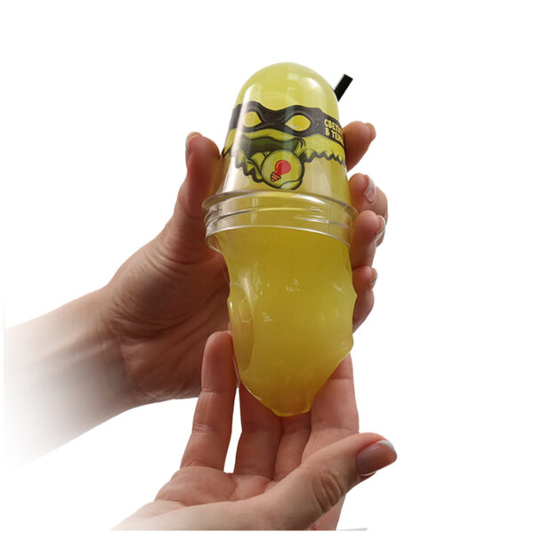 Слайм Slime "Ninja", желтый, светится в темноте, 130г