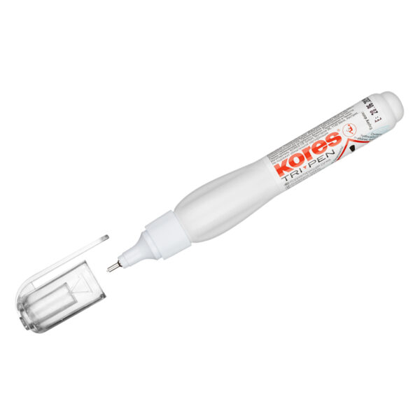 Корректирующий карандаш Kores "Tri Pen", 08мл, металлический наконечник