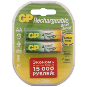 Аккумулятор GP AA (HR06) 1000mAh 2BL