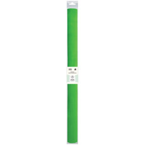 Бумага крепированная ТРИ СОВЫ, 50*250см, 32г/м2, светло-зеленая, в рулоне, пакет с европодвесом