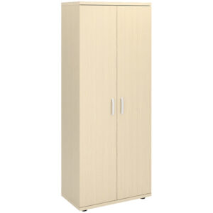 Шкаф для одежды двухдверный с выдвижной штангой МФ Виско Консул/Дуб шамони светлый, 820*450*2030