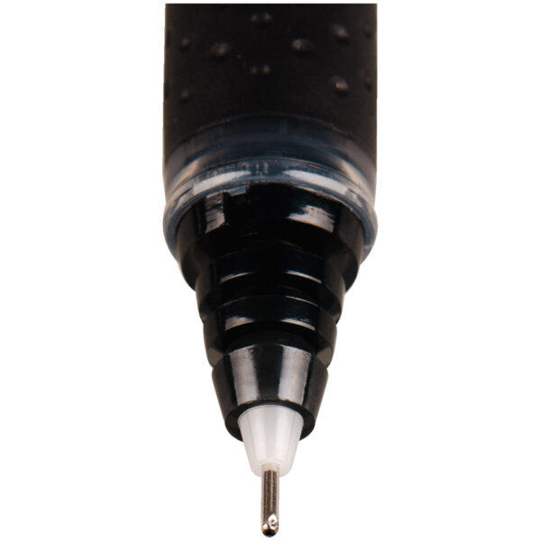Ручка-роллер Pilot "Hi-Techpoint" черная, 0,5мм, грип, игольчатый пишущий узел, одноразовая