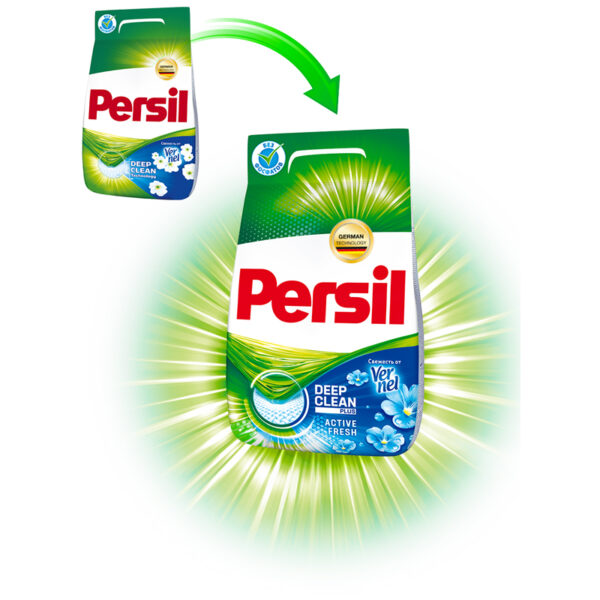 Порошок для машинной стирки Persil "Свежесть от Vernel", для белого белья, 3кг