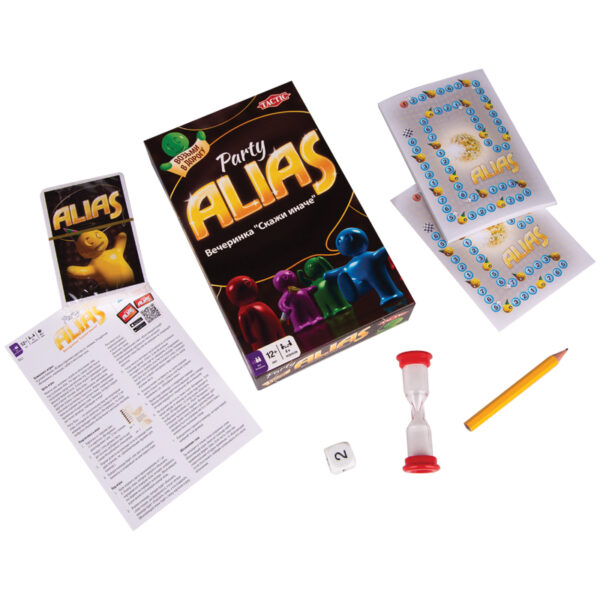 Игра настольная Tactic "Alias. Party", компактная версия, картонная коробка