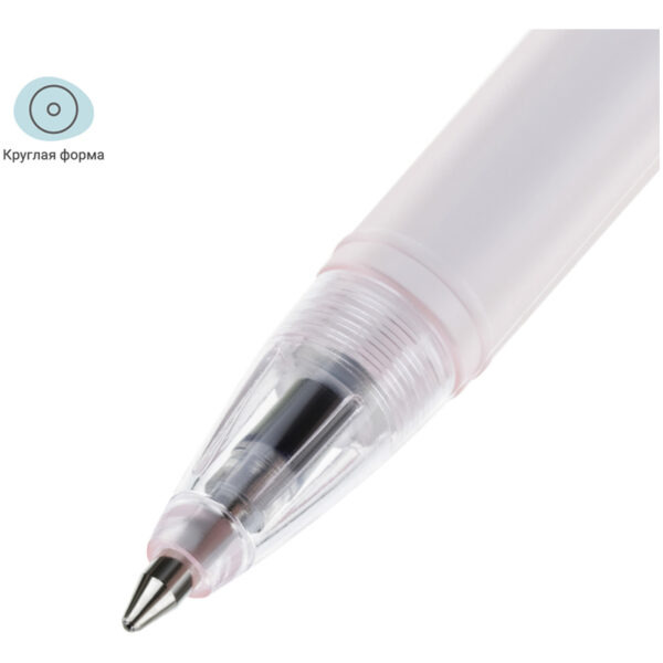 Ручка шариковая MESHU "Unicorn" синяя, 0,7мм, перламутр, софт-тач, ассорти