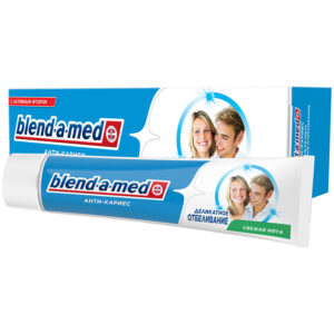 Зубная паста Blend-a-Med "Анти Кариес. Деликатное отбеливание", 100мл.