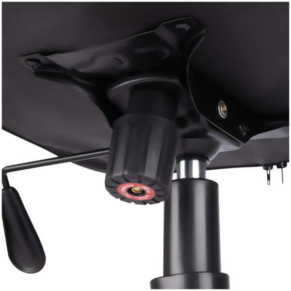 Кресло игровое Helmi HL-S15 "Skyline", экокожа, черная/серая, механизм качания