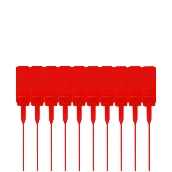 Пломба пластиковая сигнальная Альфа-МД 350мм, красная
