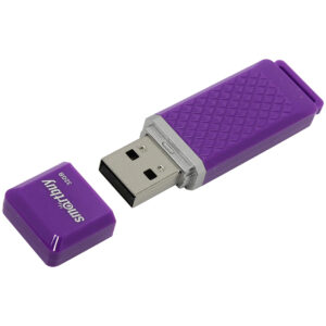 Память Smart Buy "Quartz"  8GB, USB 2.0 Flash Drive, фиолетовый