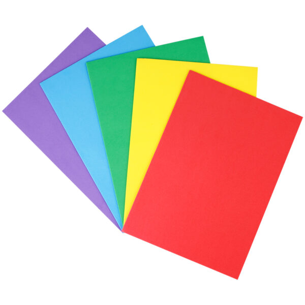 Цветная пористая резина (фоамиран) ArtSpace, А4, 5л., 5цв., 2мм, интенсив