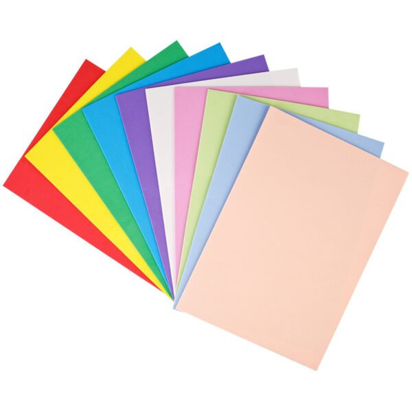 Цветная пористая резина (фоамиран) ArtSpace, А4, 10л., 10цв., 2мм, микс