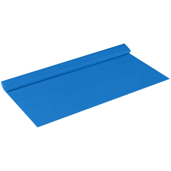 Бумага крепированная ТРИ СОВЫ, 50*250см, 32г/м2, небесно-голубая,в рулоне, пакет с европодвесом