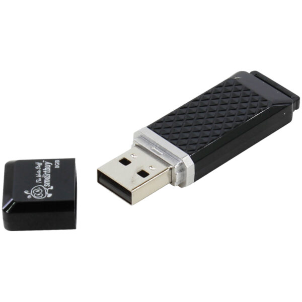 Память Smart Buy "Quartz"  8GB, USB 2.0 Flash Drive, черный