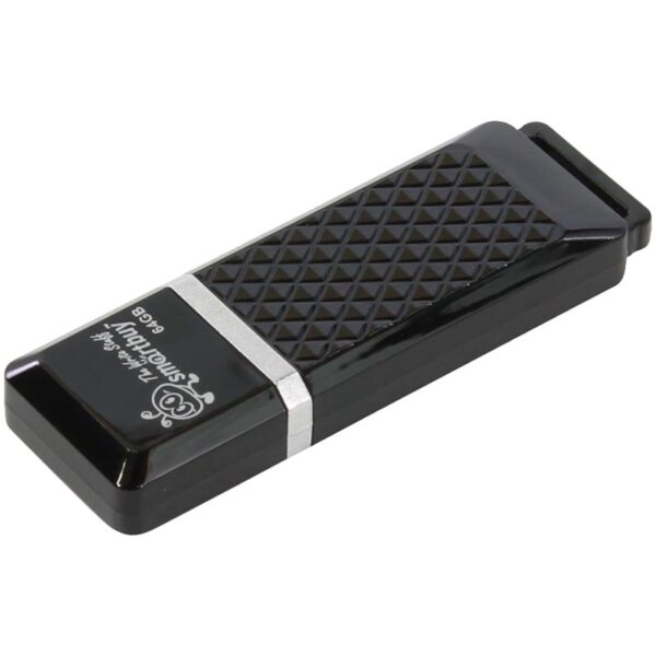 Память Smart Buy "Quartz"  64GB, USB 2.0 Flash Drive, черный