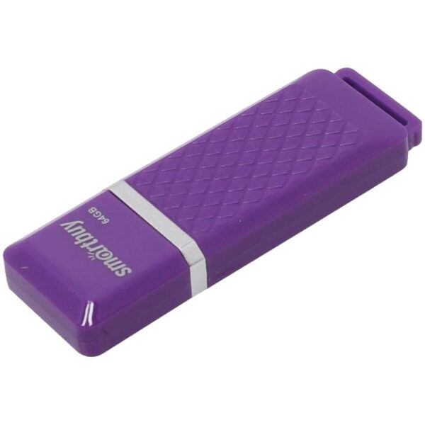 Память Smart Buy "Quartz"  64GB, USB 2.0 Flash Drive, фиолетовый