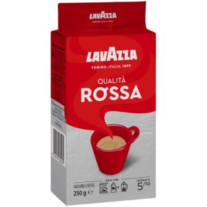 Кофе молотый Lavazza "Qualità. Rossa", вакуумный пакет, 250г