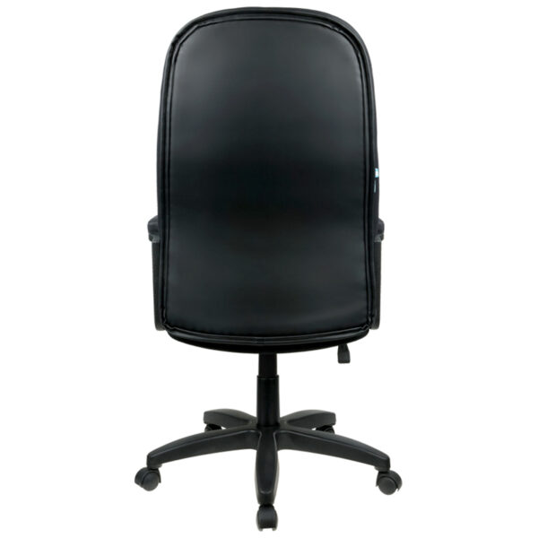 Кресло руководителя Helmi HL-E79 "Elegant", PL, ткань TW черная/серая