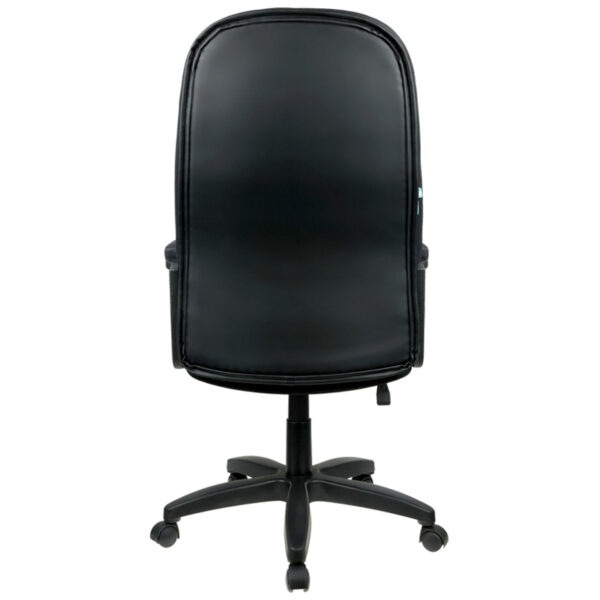 Кресло руководителя Helmi HL-E79 "Elegant", PL, ткань TW черная/серая