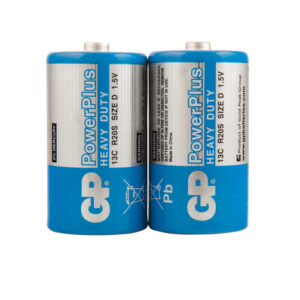 Батарейка GP PowerPlus D (R20) 13G солевая, OS2