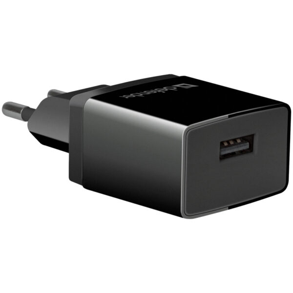 Зарядное устройство сетевое Defender EPA-10, 1*USB, 2.1А output, пакет, черный