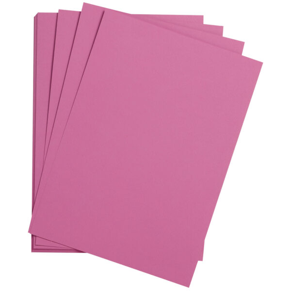 Цветная бумага 500*650мм, Clairefontaine "Etival color", 24л., 160г/м2, фиолетовый, легкое зерно, 30%хлопка, 70%целлюлоза