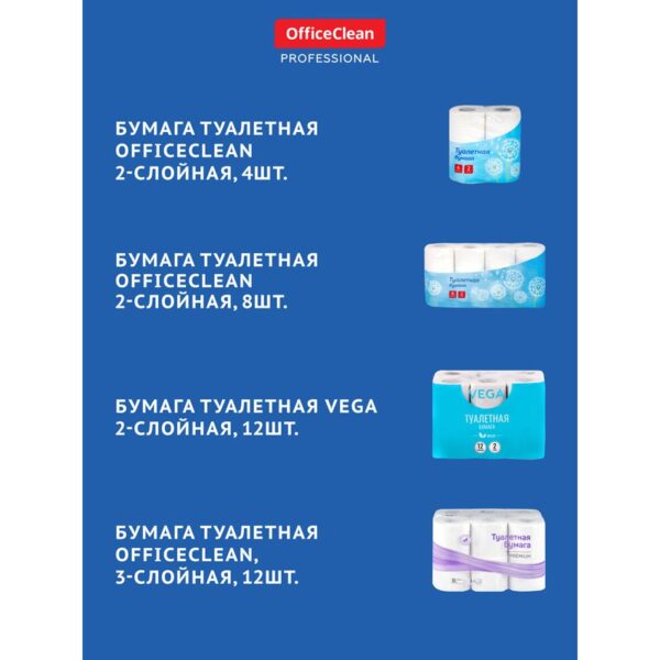 Держатель для туалетной бумаги в рулонах OfficeClean Simple, нержавеющая сталь, хром