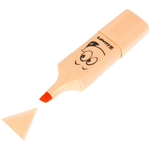 Текстовыделители Luxor "Eyeliter Pastel" пастельный оранжевый, 1-4,5мм