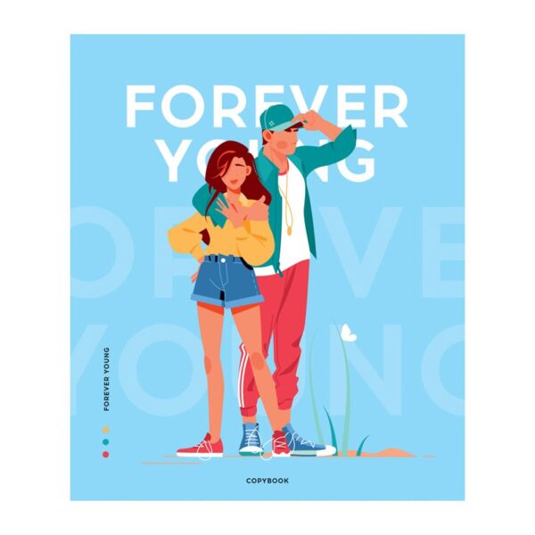 Тетрадь 96л., А5, клетка ArtSpace "Стиль. Forever young"