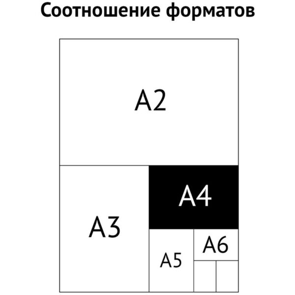 Папка для семейных документов А4, OfficeSpace, ПВХ, 1 компл. док-в, индивидуальная упаковка, ШК