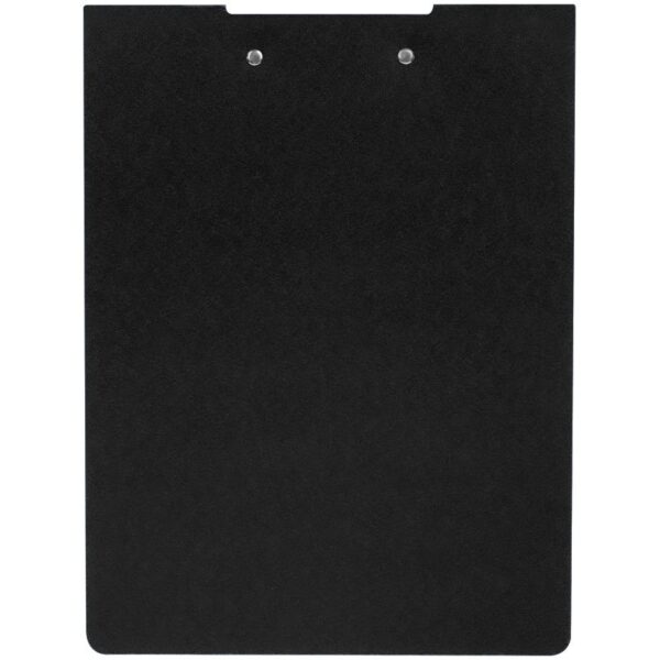 Папка-планшет с зажимом OfficeSpace А4, пластик (полифом), черный
