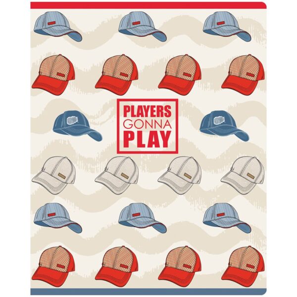 Тетрадь 48л., А5, клетка BG "Let s play", выб. лак
