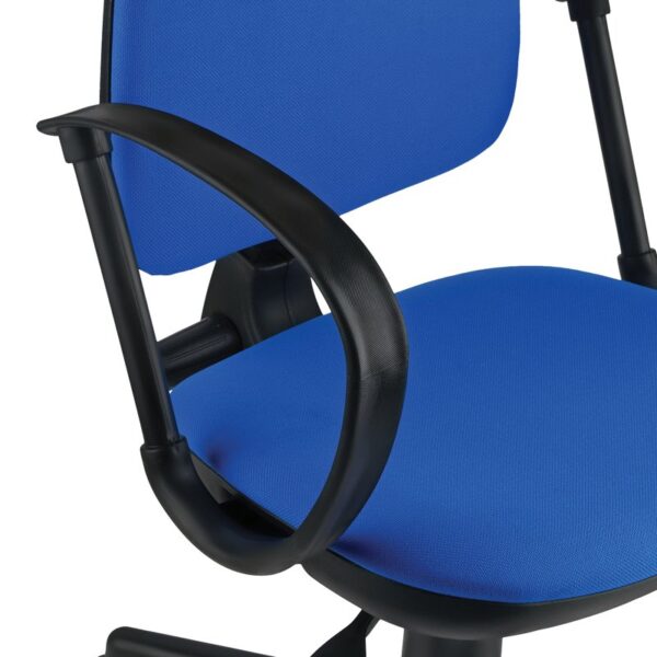 Кресло оператора Helmi HL-M30 "Престиж", ткань синяя В10