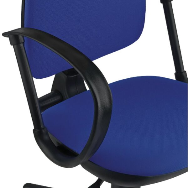 Кресло оператора Helmi HL-M30 "Престиж", ткань синяя с черным