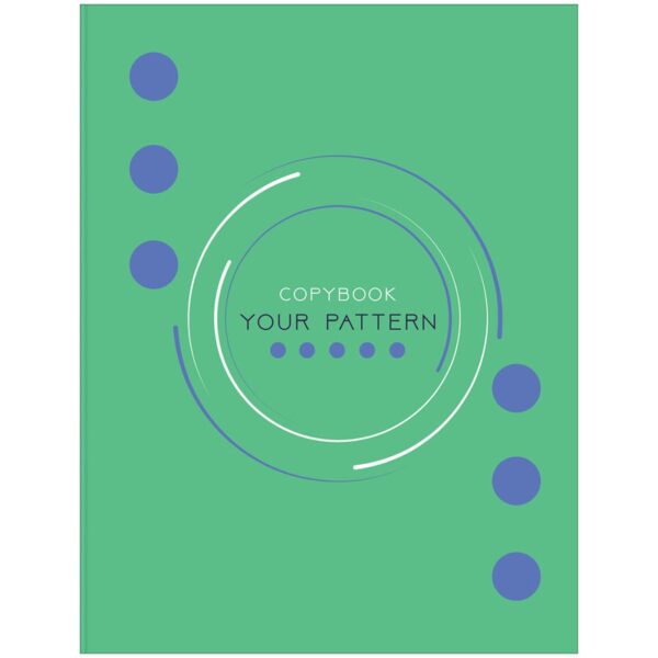 Тетрадь на кольцах А5, 120л., BG "Your pattern", глянцевая ламинация