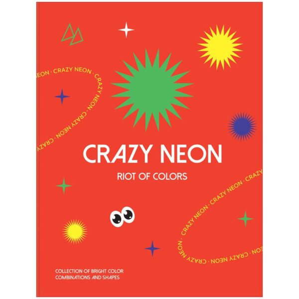 Тетрадь на кольцах А5, 200л., BG "Crazy neon", 4 цвет. блок, глянцевая ламинация