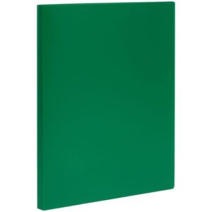 Папка с зажимом СТАММ, 14мм, 500мкм, зеленая